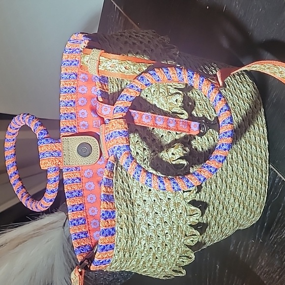 Eric javits straw bag - Picture 1 of 12